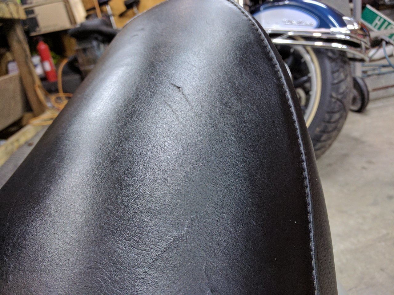 How to Reupholster a Motorcycle Seat 