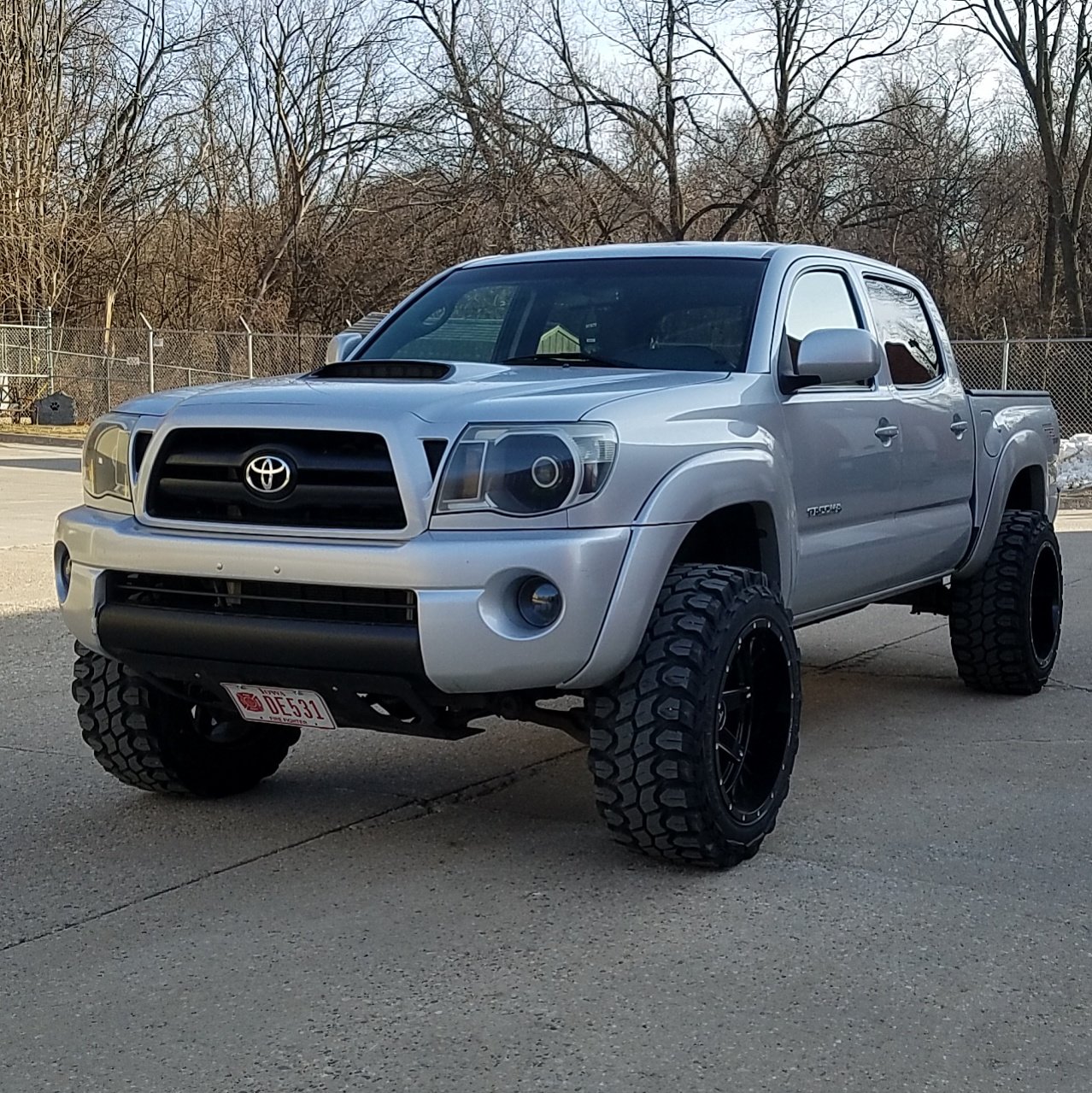 2007 silver trd sport tacoma 20x12s 33s build tacoma world 2007 silver trd sport tacoma 20x12s