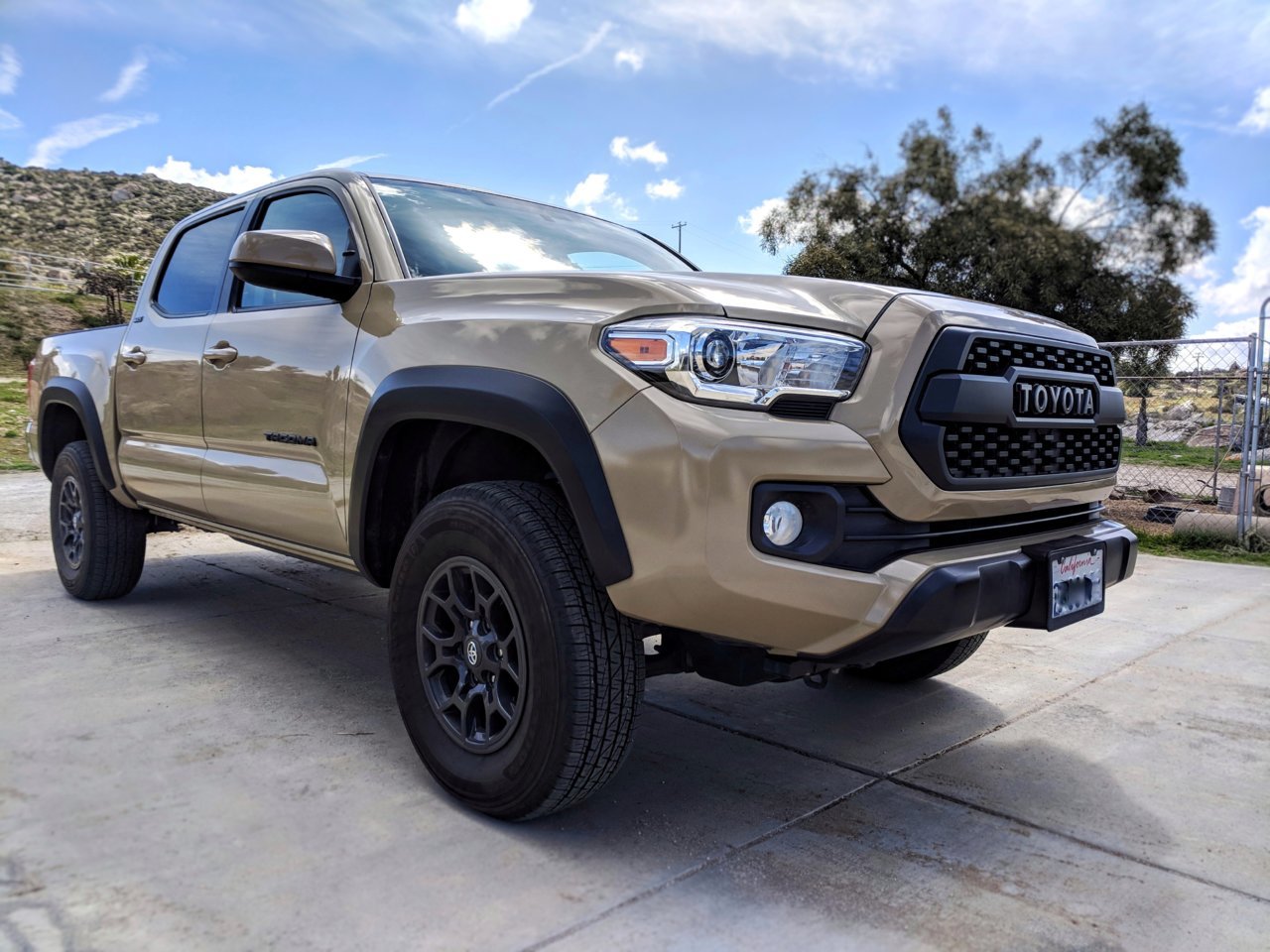 Toyota Tacoma Brown Color