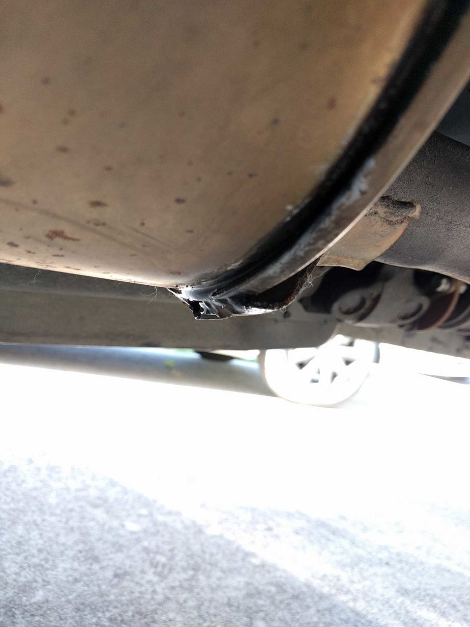 Water leaking from muffler (seam?) concern or ? World