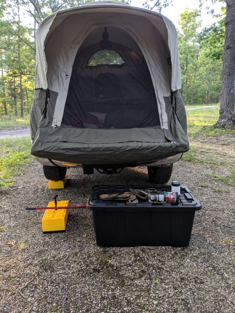 Kodiak truck shop tent tacoma