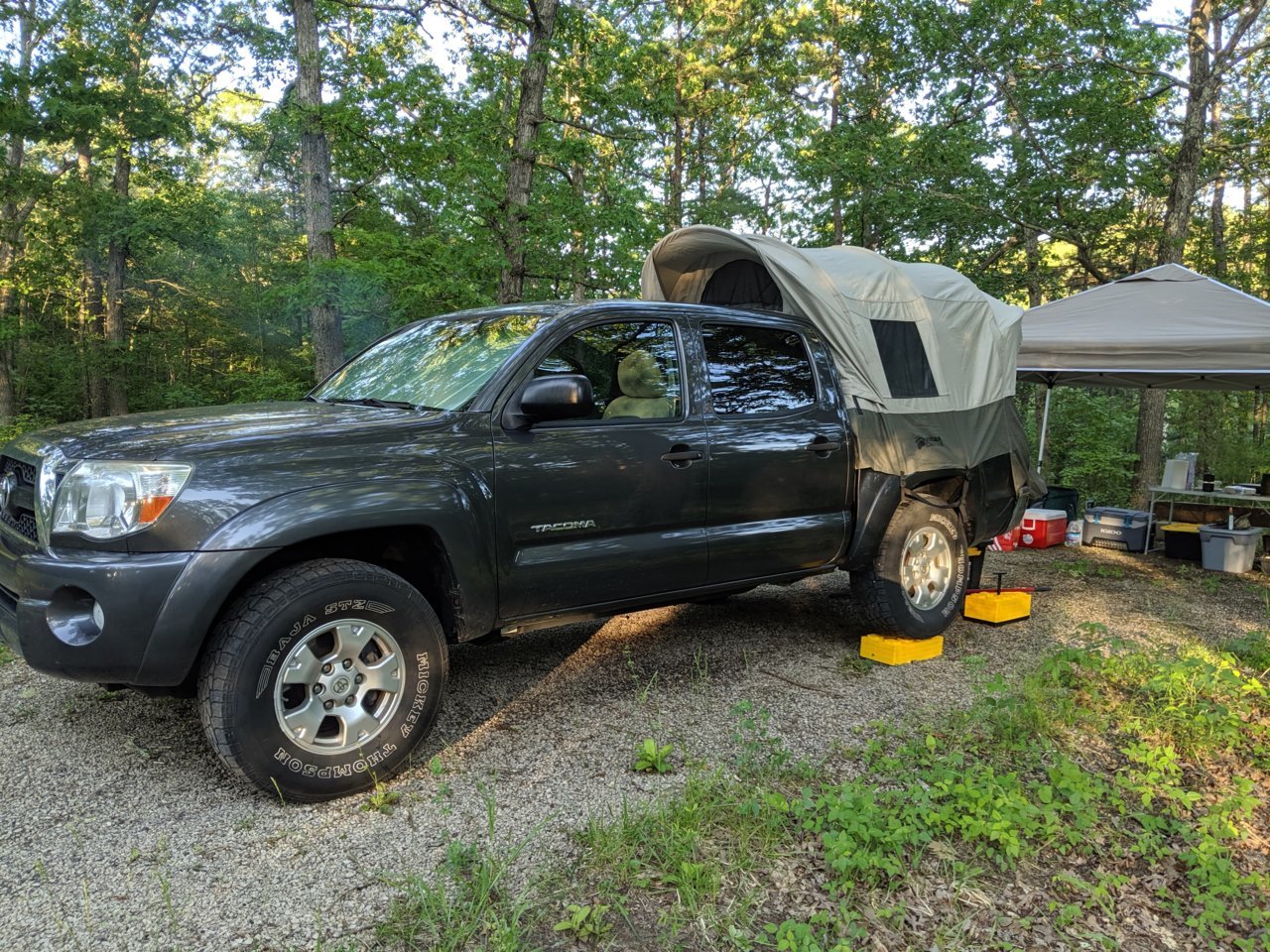 Kodiak truck shop tent tacoma