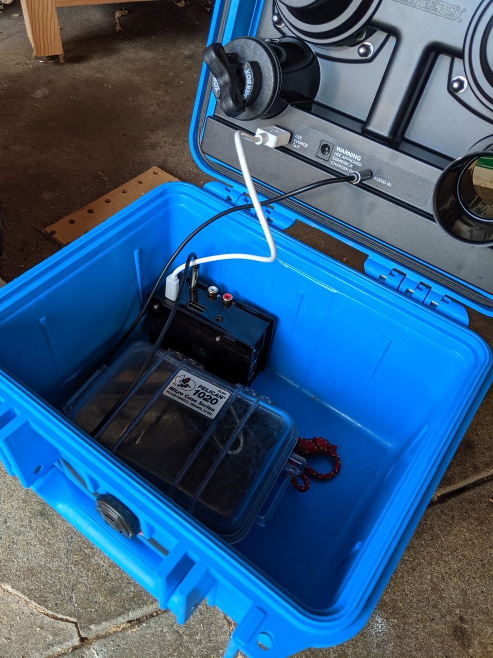 Pelican case 2024 speaker diy