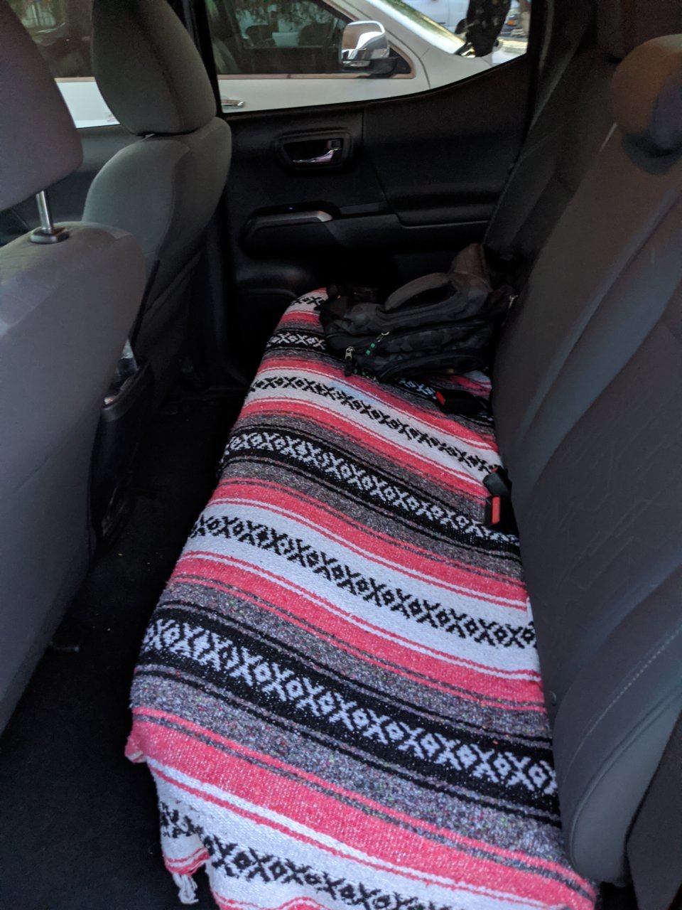 Car back shop seat mat