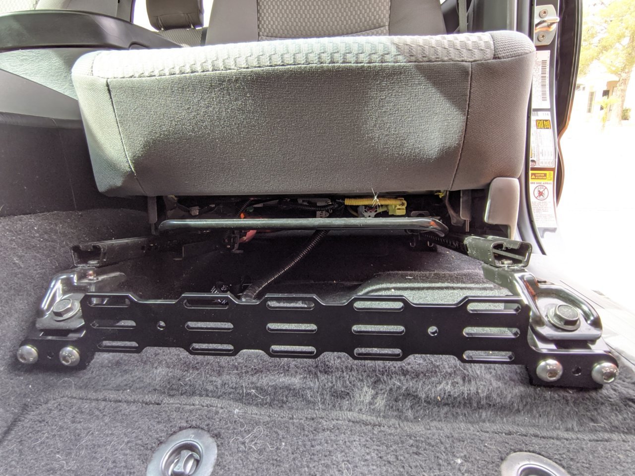 Seat Riser Molle Panel