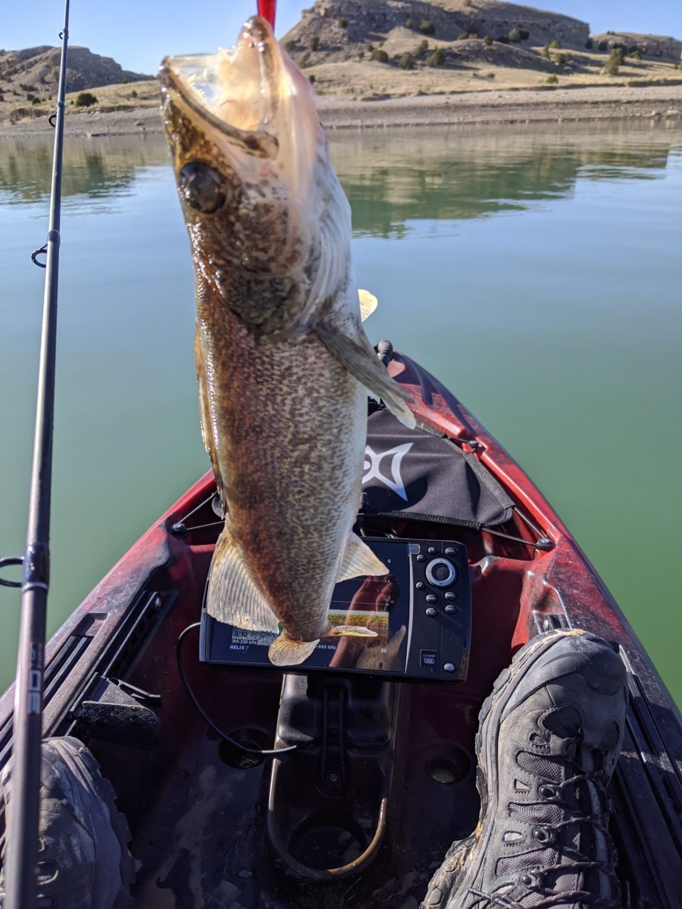 Kayak Bass Fishing  Trying out my Garmin Striker 4 Fish Finder! 