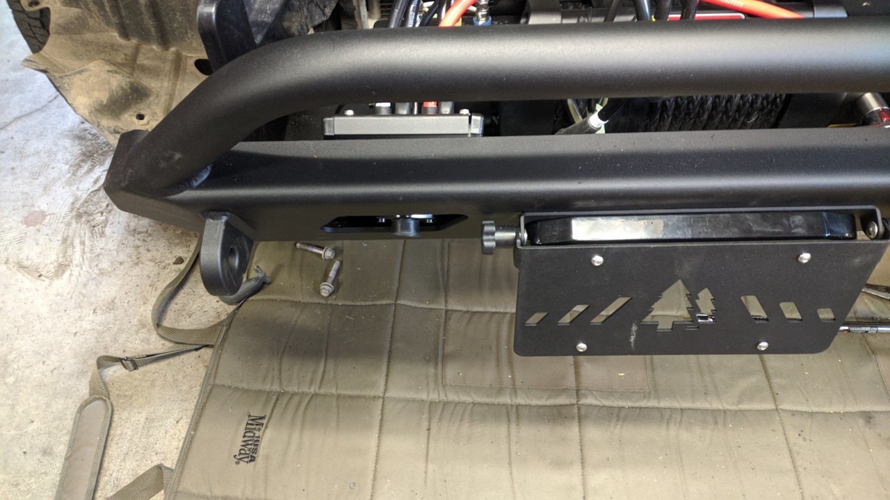 First winch install question re: relocate control box | Tacoma World