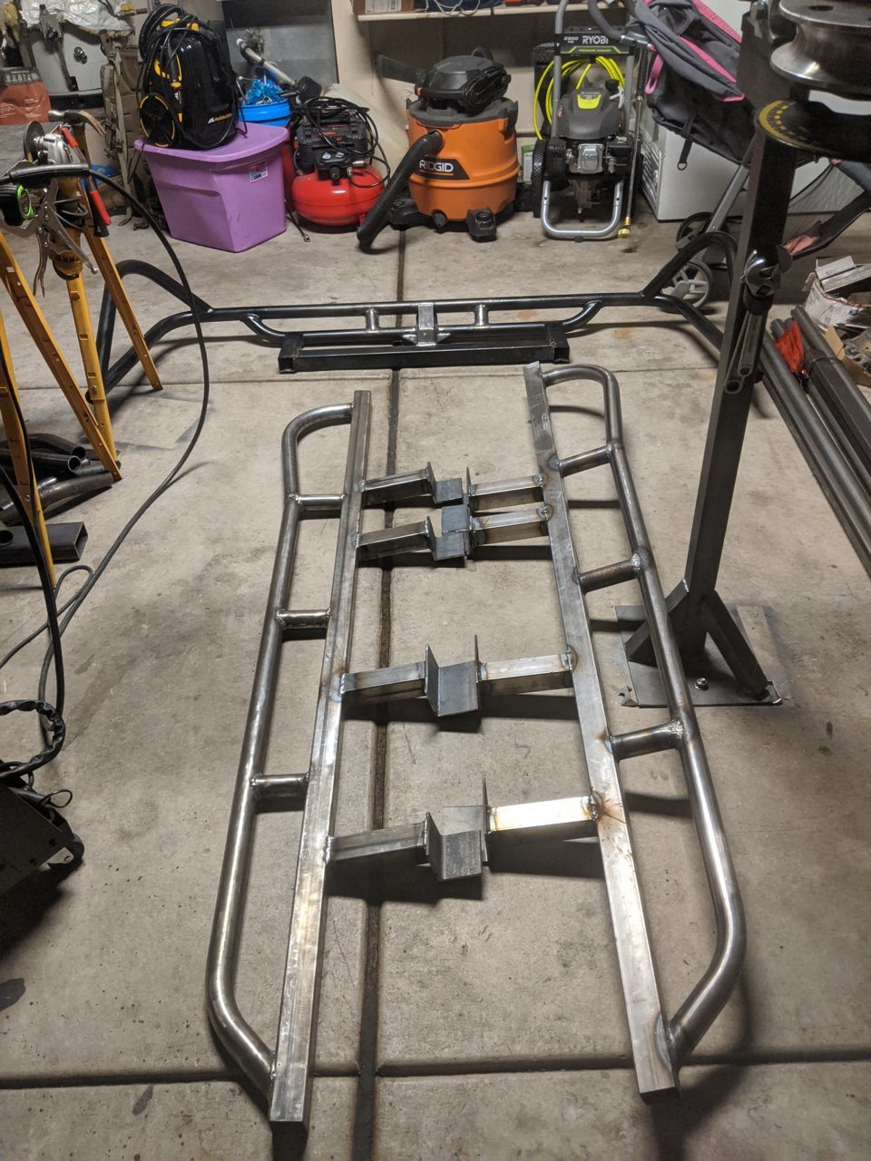 2nd gen rear tube bumper build | Tacoma World