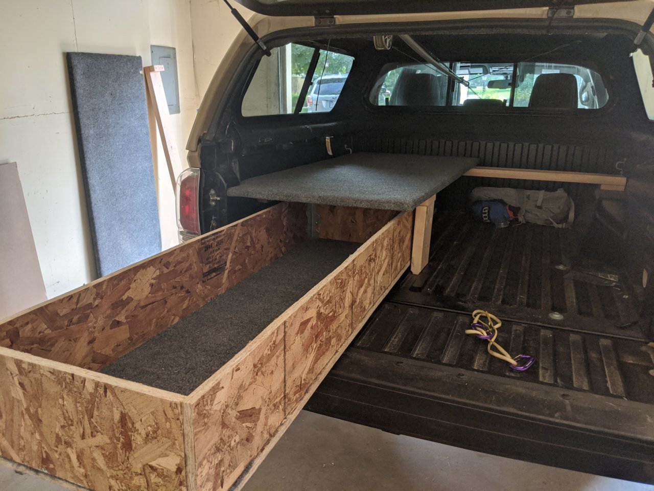 Ideas for sleep system in a 5 foot bed with a ARE topper? | Tacoma World