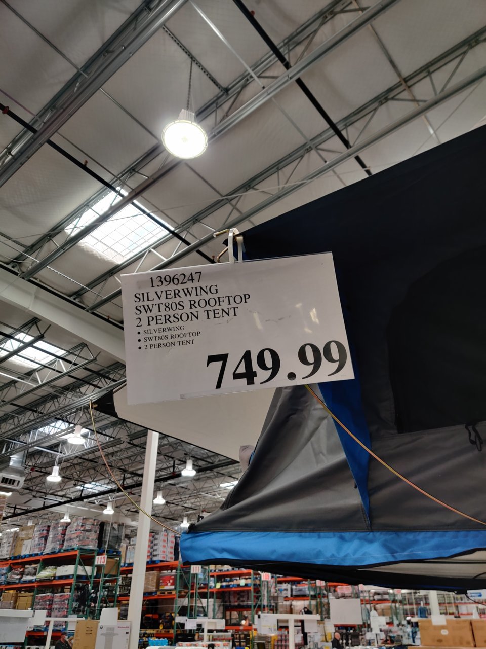 Costco Is Selling A 2-Person Tent That Allows You To Camp On Top