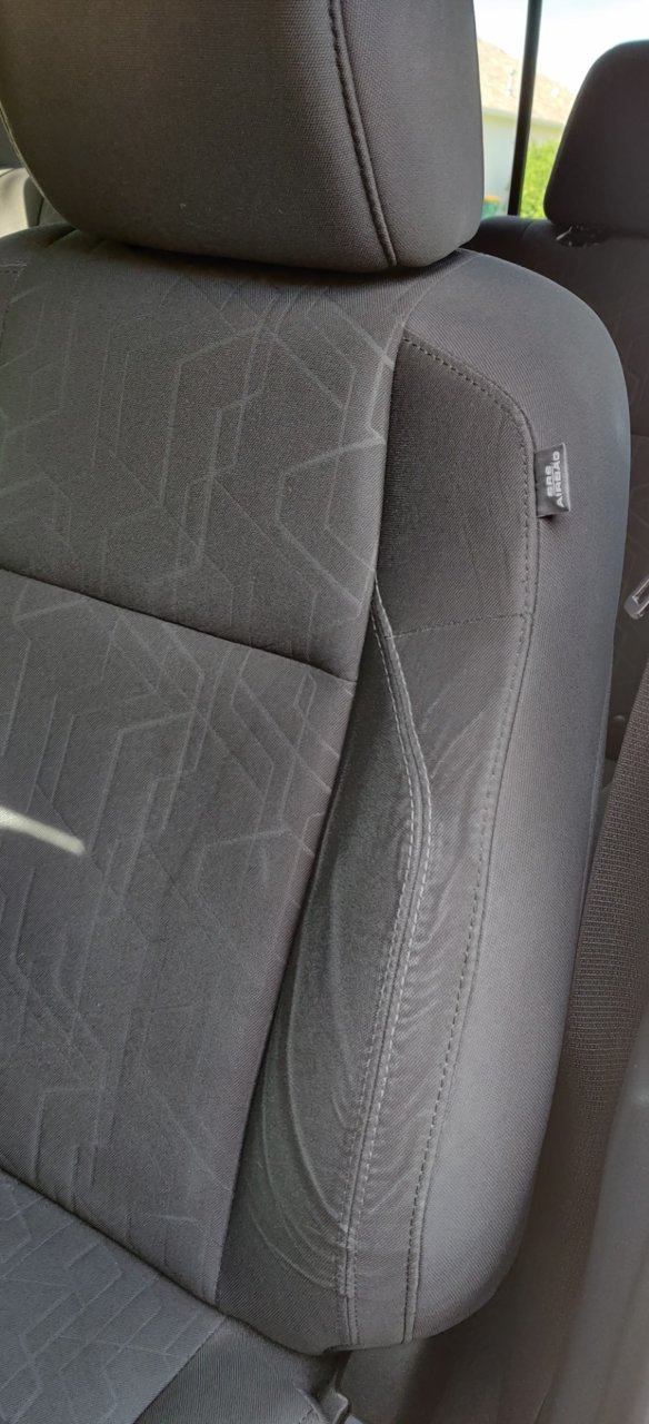 Drivers seat creases wrinkles not a cleaning issue. Tacoma World