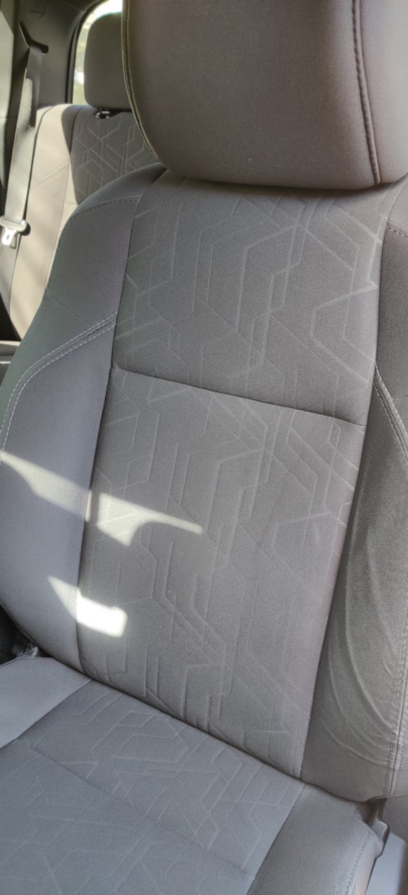 Drivers seat creases wrinkles not a cleaning issue. Tacoma World