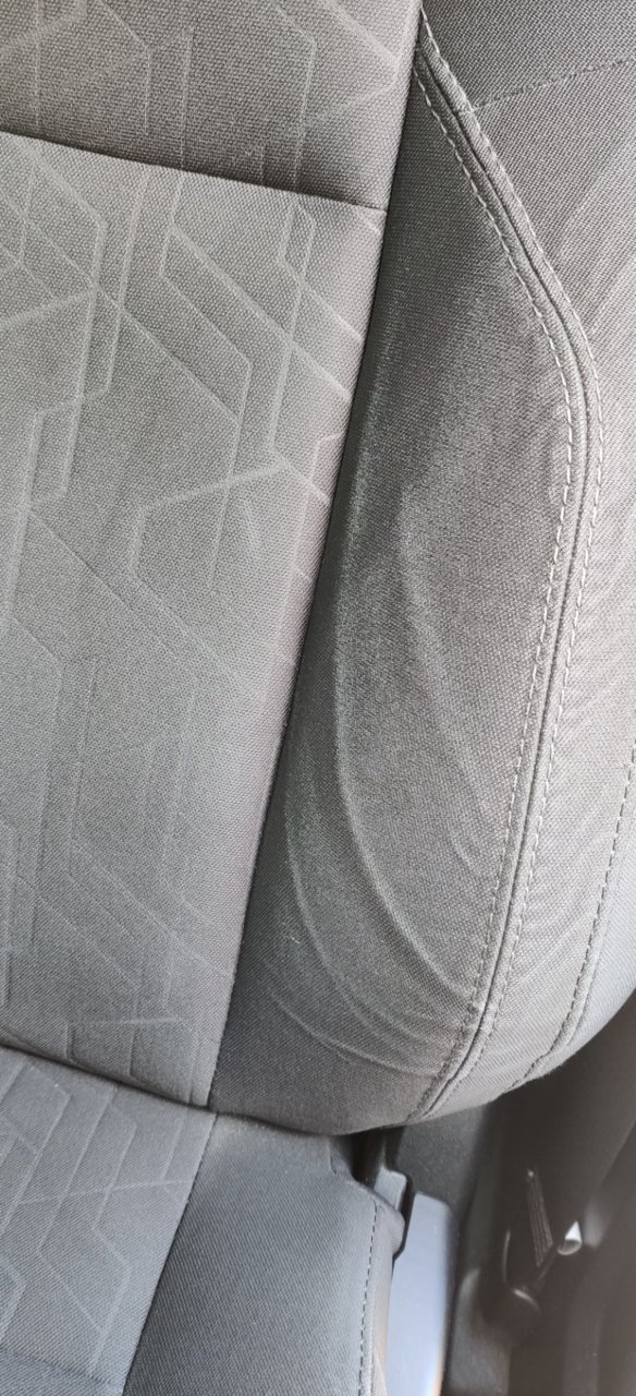 Drivers seat creases wrinkles not a cleaning issue. Tacoma World