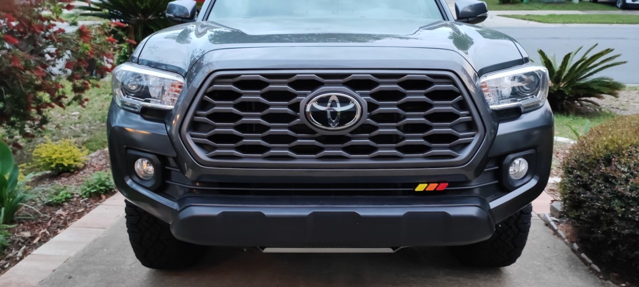 Toyota Tacoma (2022) TRD Grill Badge Mount | Tacoma World