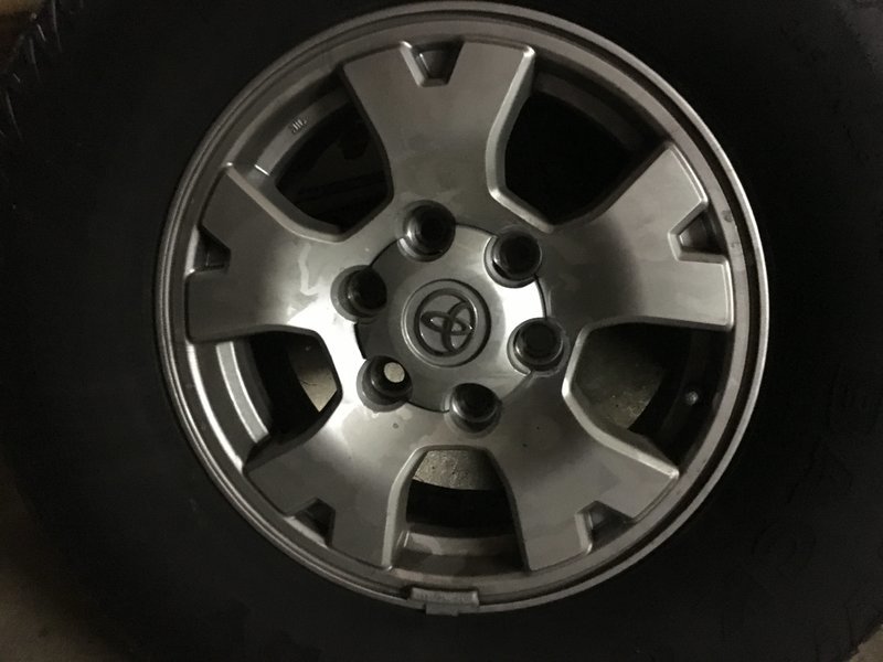 FS: 16 Inch Toyota Tacoma Stock OEM Rims and Tires 200 picked up ...