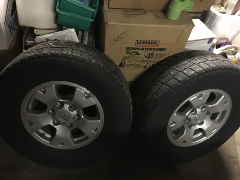 FS: 16 Inch Toyota Tacoma Stock OEM Rims and Tires 200 picked up ...