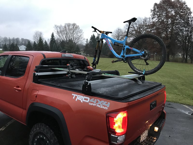 Tailgate pad shop with tonneau cover