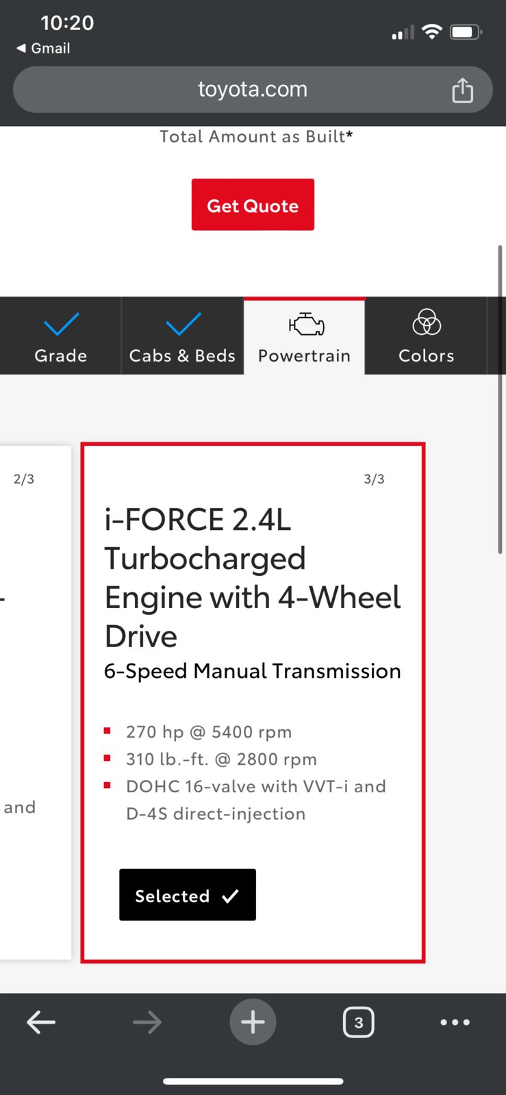 2024 SR towing capacity | Tacoma World