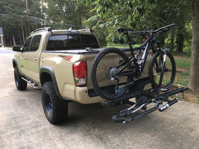 truck bike rack hitch