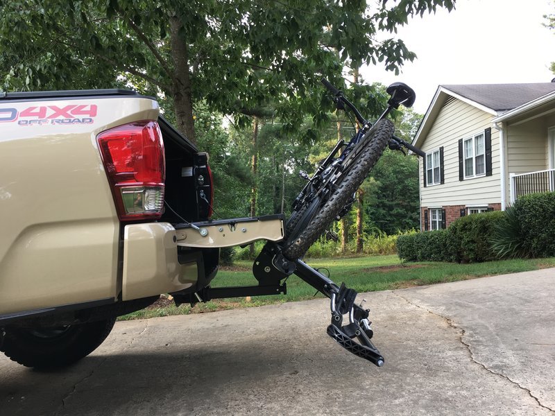 Toyota tacoma hitch bike rack new arrivals