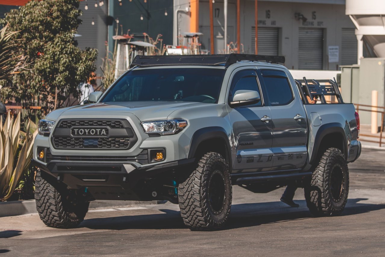 cutting up a trd pro bumper cover. | Tacoma World