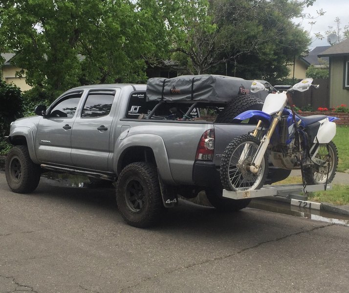 4runner dirt bike hitch