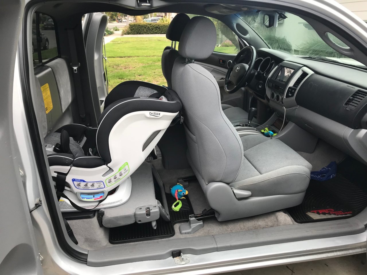 Rear Facing Car Seat In Access Cab, Can You Put Car Seat In Extended Cab
