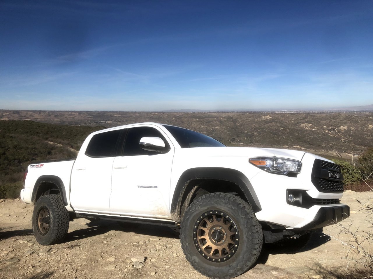 Method NV 305 wheels on stock lift | Tacoma World