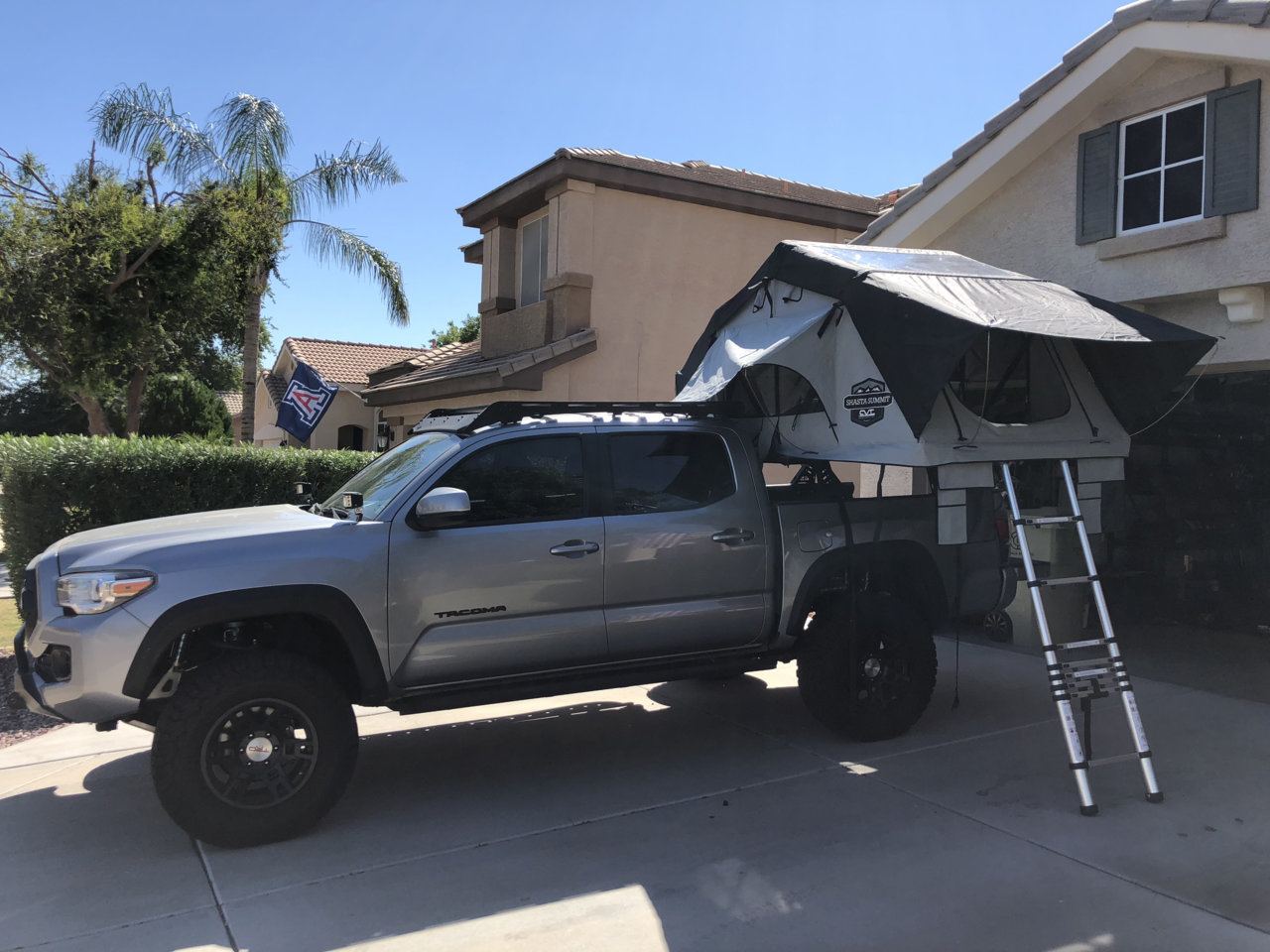 SOLD CVT Mt. Shasta Summit Series Roof Top Tent with annex RTT | Tacoma ...