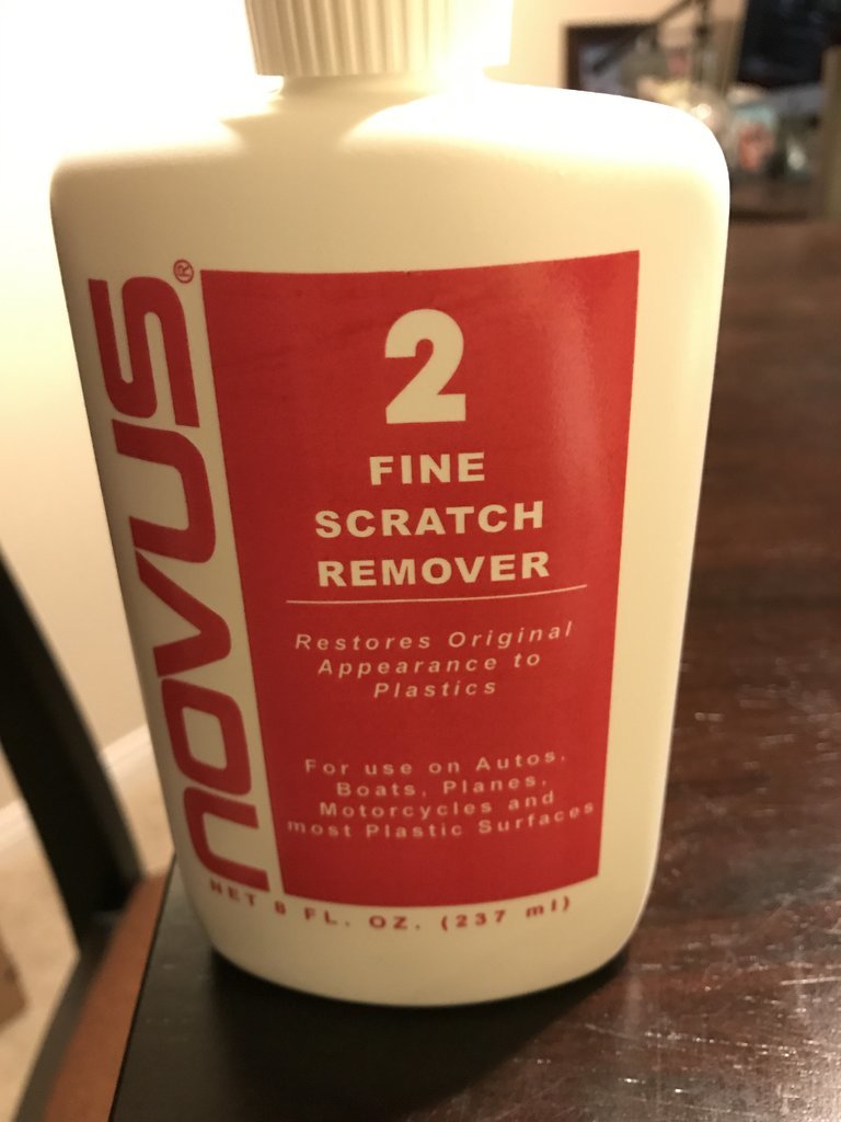 Novus #2 Fine Scratch Remover 8oz. | Clearview Shields