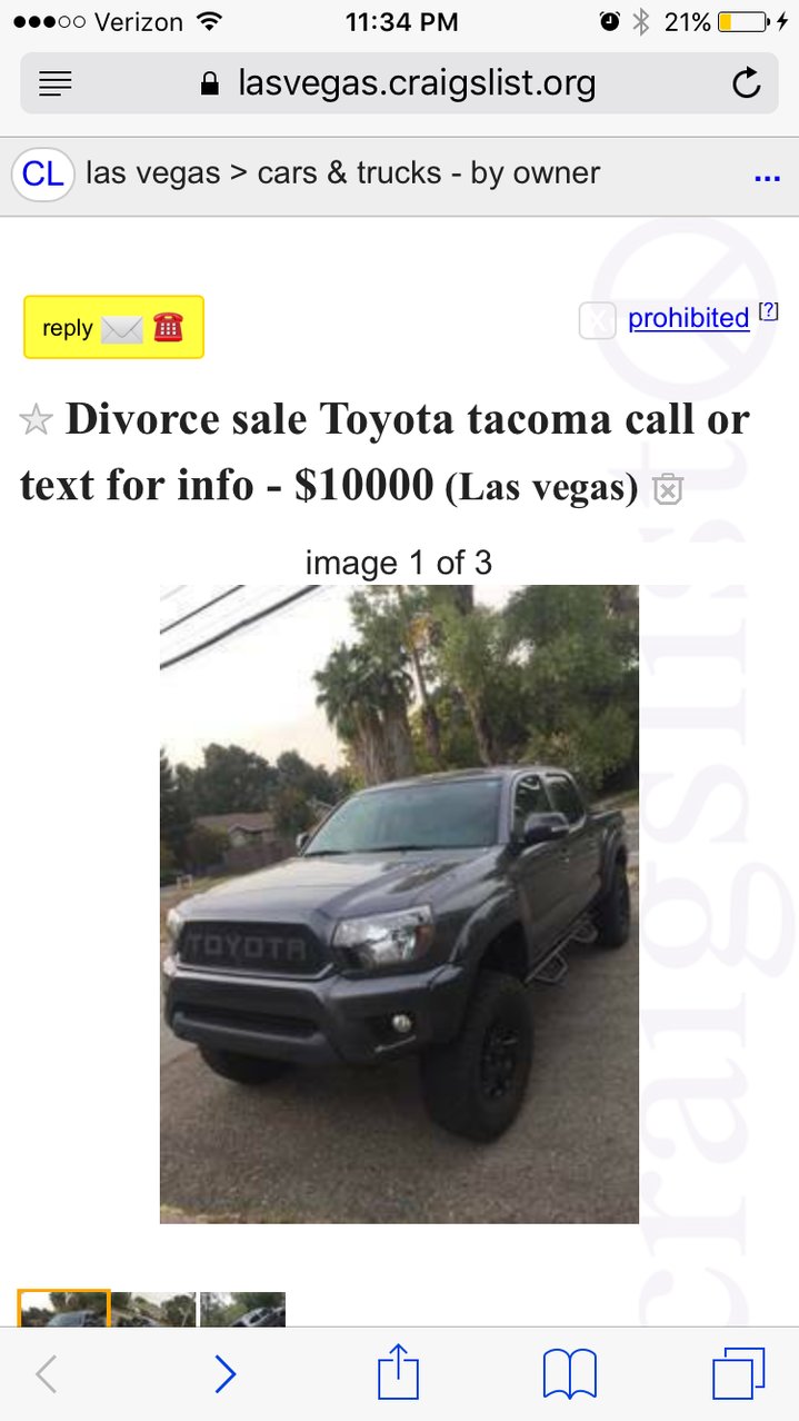 Check Out This Craigslist Ad Tacoma World