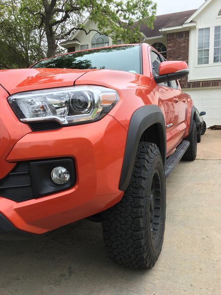 265 75 16 265 70 16 E Load Bfg Ko2 Stock Suspension Tacoma World