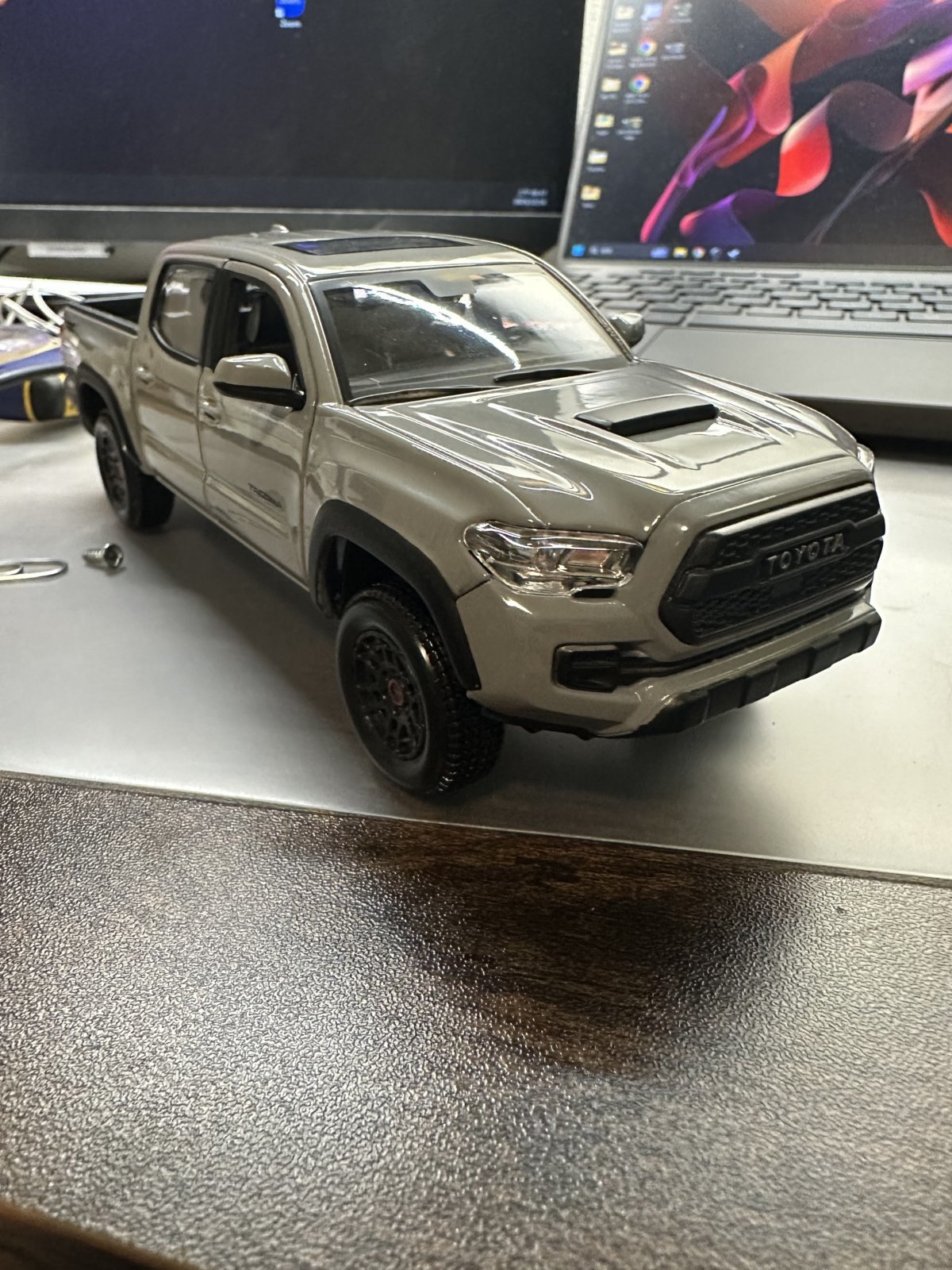 Got my die cast Tacoma in the mail today Tacoma World