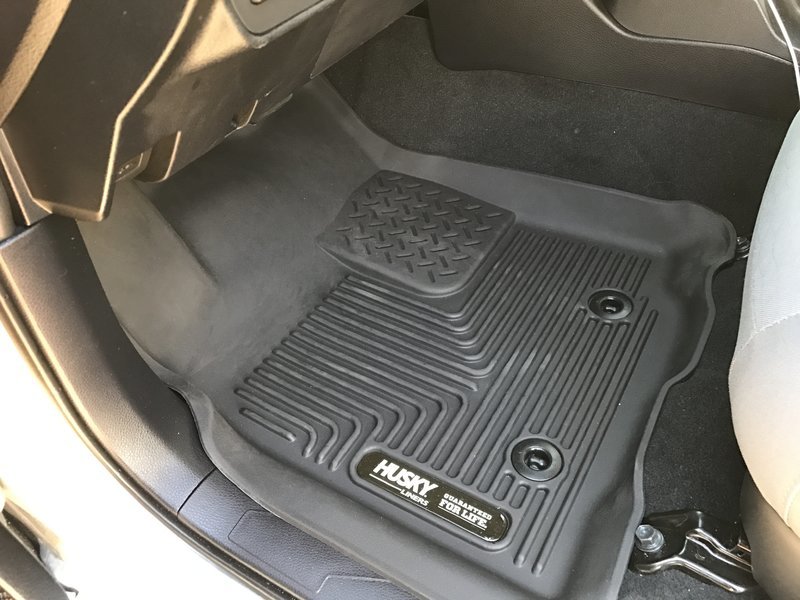 Husky Weathertech Floor Liners Tacoma World