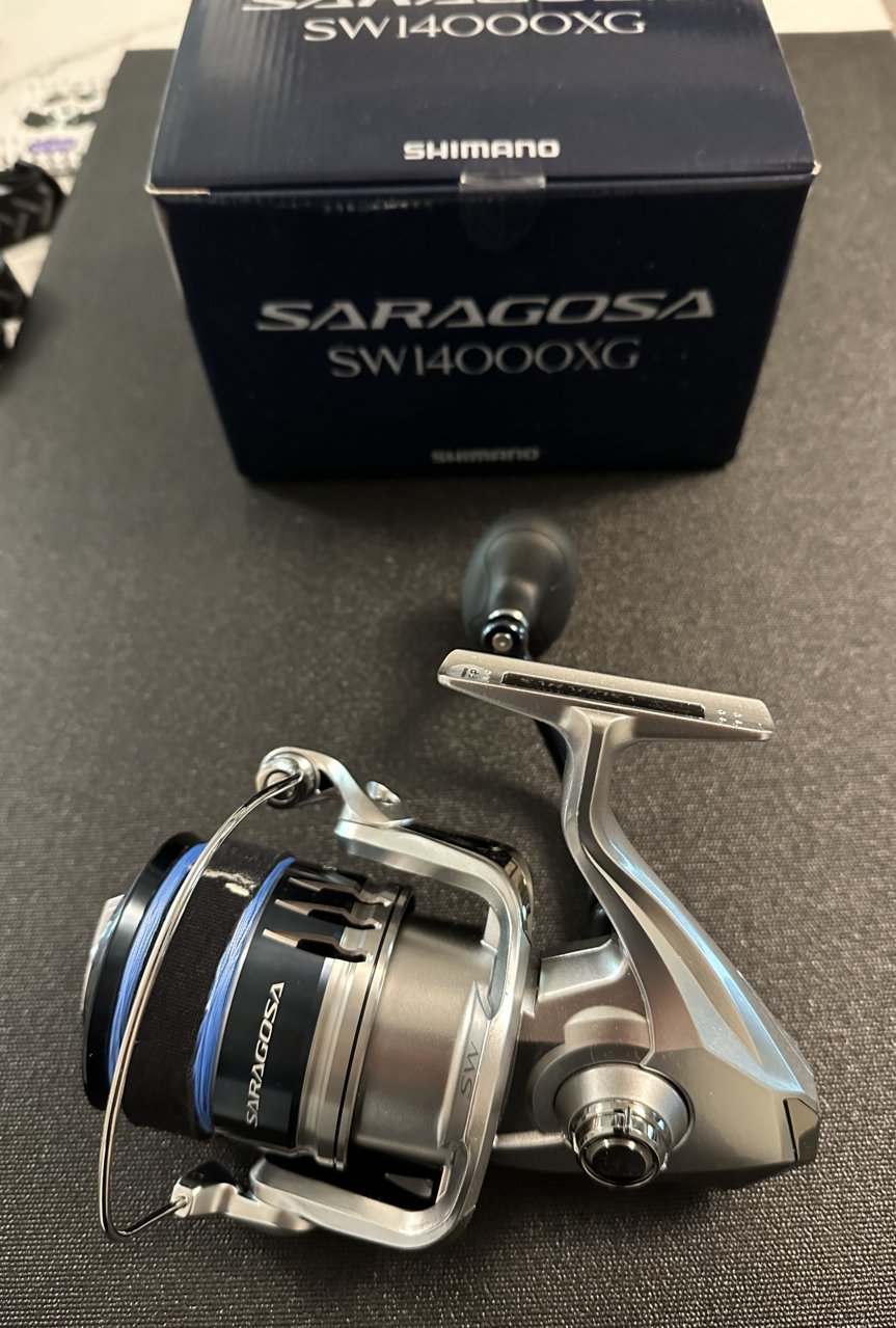 SOLD**Shimano Saragosa SW 14000 Spinning Reel