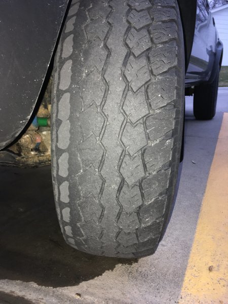 Same inner tire wear on both front tires (4 years old each). Is