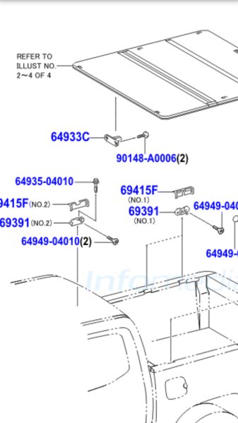 2021 toyota tacoma tonneau deals cover oem