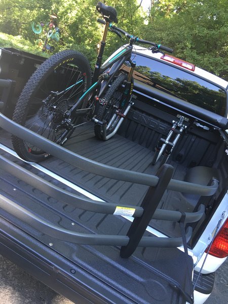 toyota tacoma bike rack bed