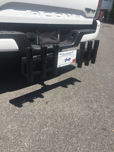 Receiver Hitch Rod Holder 