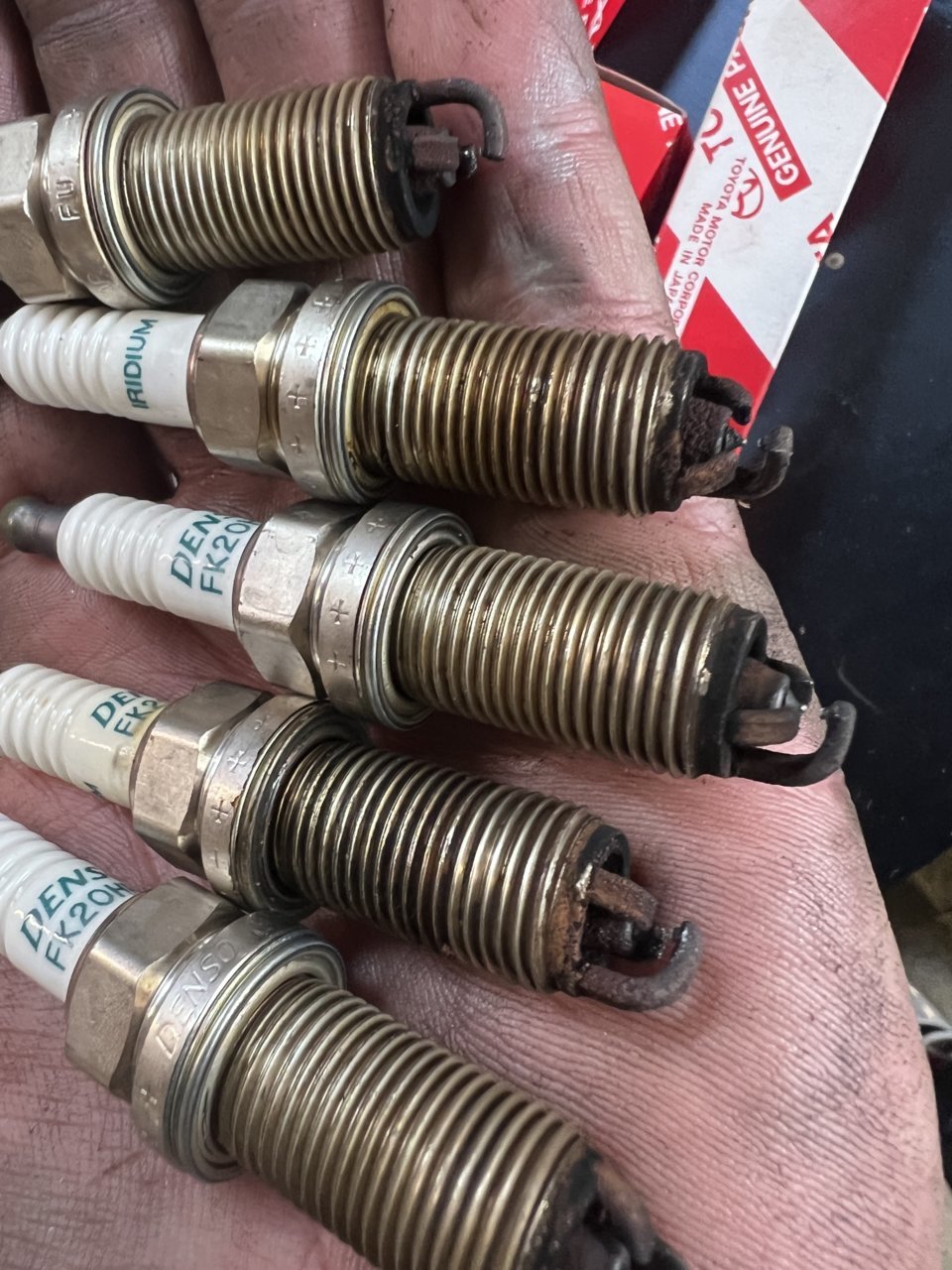 Spark plug change is this normal? | Tacoma World