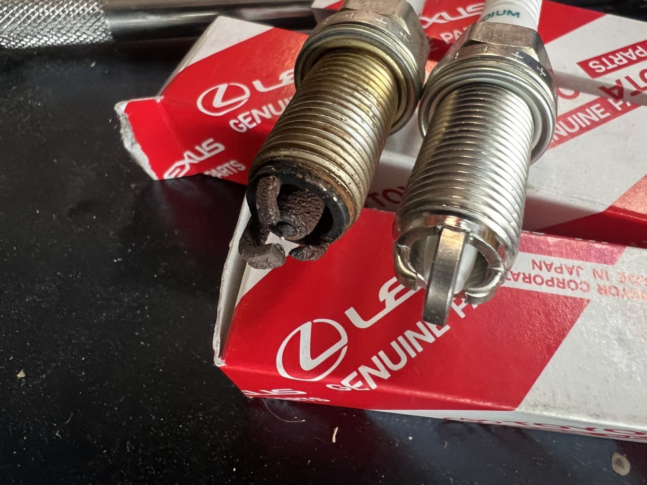 Spark plug change is this normal? | Tacoma World