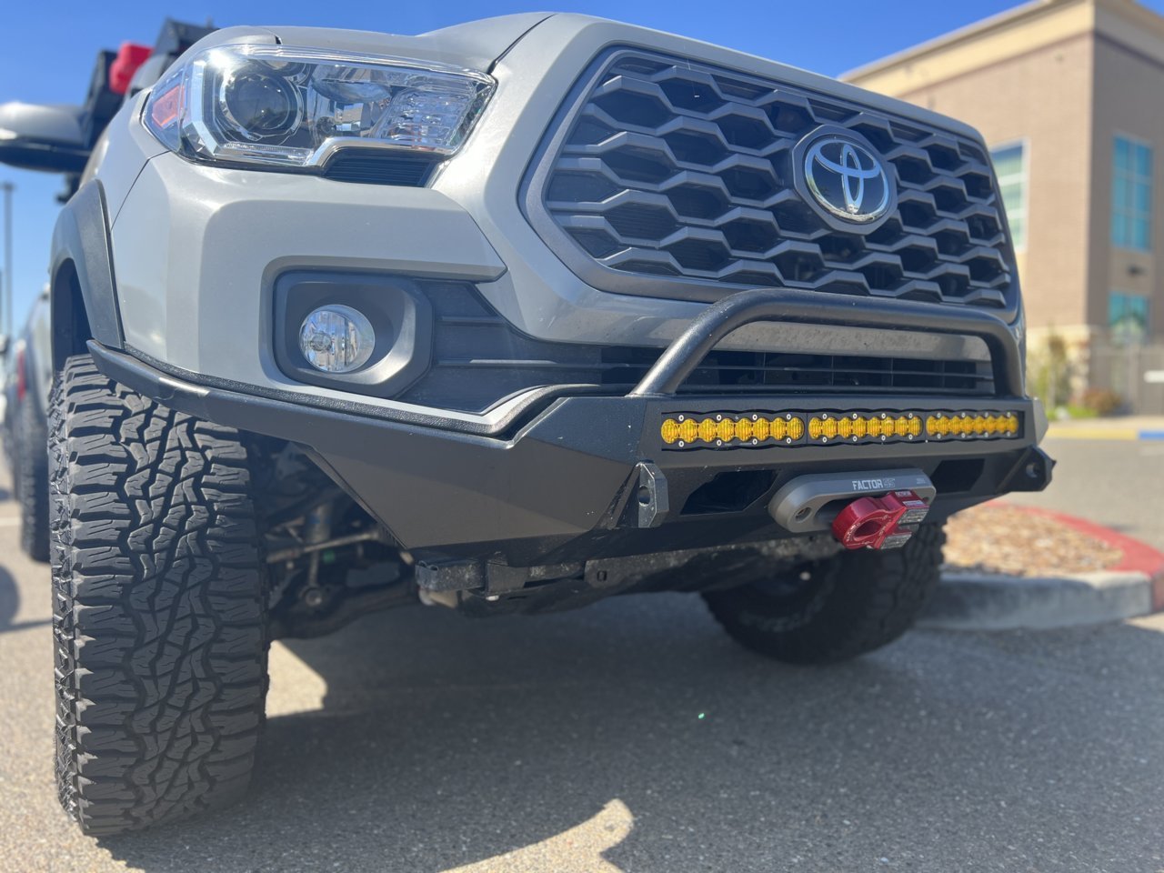 Southern Style Off-road Full Plate bumper | Tacoma World