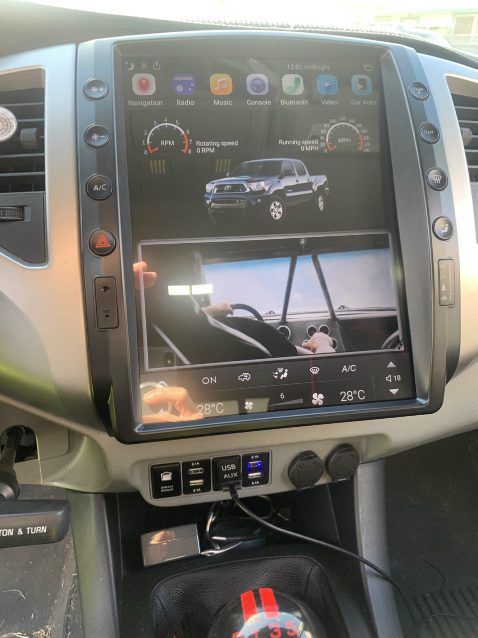 Tesla style head unit | Tacoma World