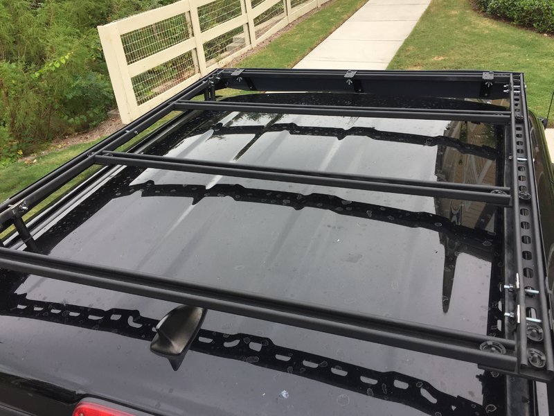 Diy unistrut best sale roof rack