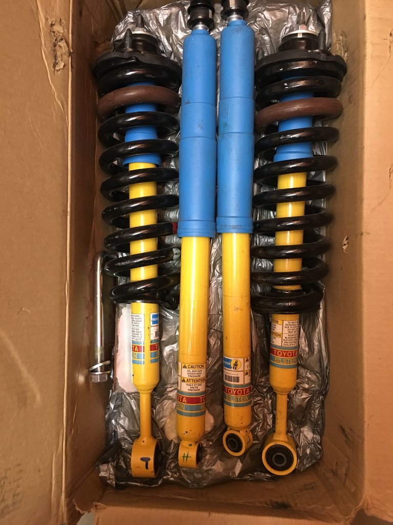 2017 OEM Bilstein 4600 TRD OR shocks, front and rear - socal | Tacoma World
