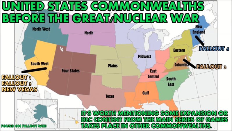 Fun Fact: According to my calculations, Fallout 3's map is almost exactly  60% the size of Fallout 76's map. : r/fo76