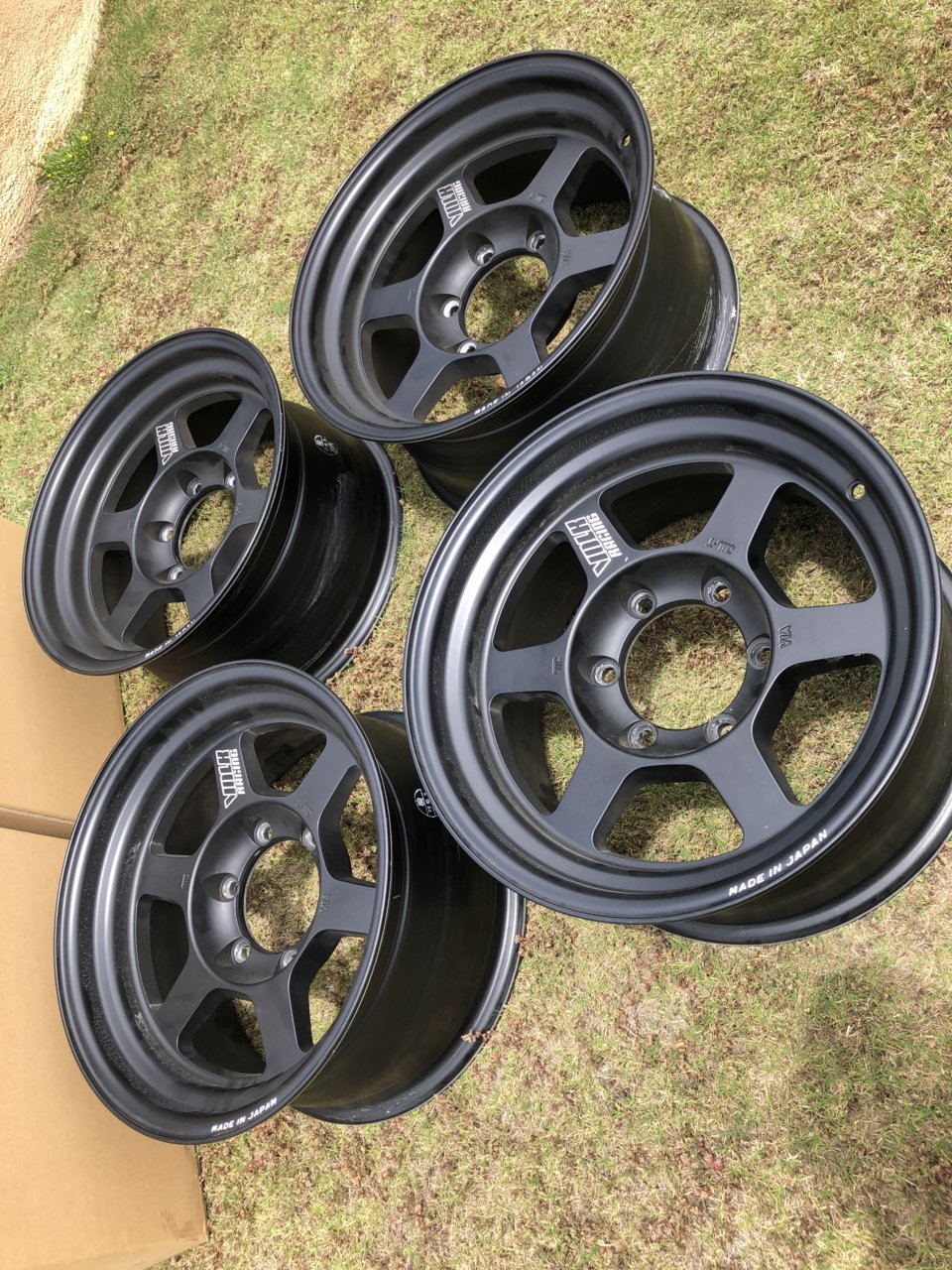 SOLD* Volk Racing Rays TE37x Matte Black 16x8 +0 | Tacoma World