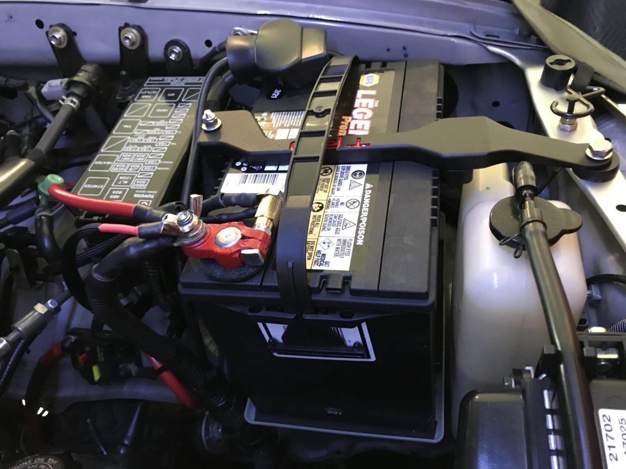 2019 Toyota Tacoma Battery Hold Down