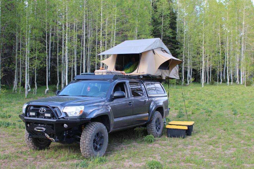 Tacoma camper shop shell tent