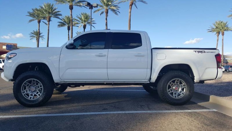 Gunmetal Gray Toyota Tacoma